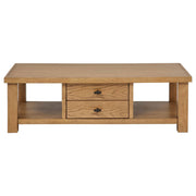 Beasley 2-Piece Wood Coffee Table Set Golden Oak - 723328-S2