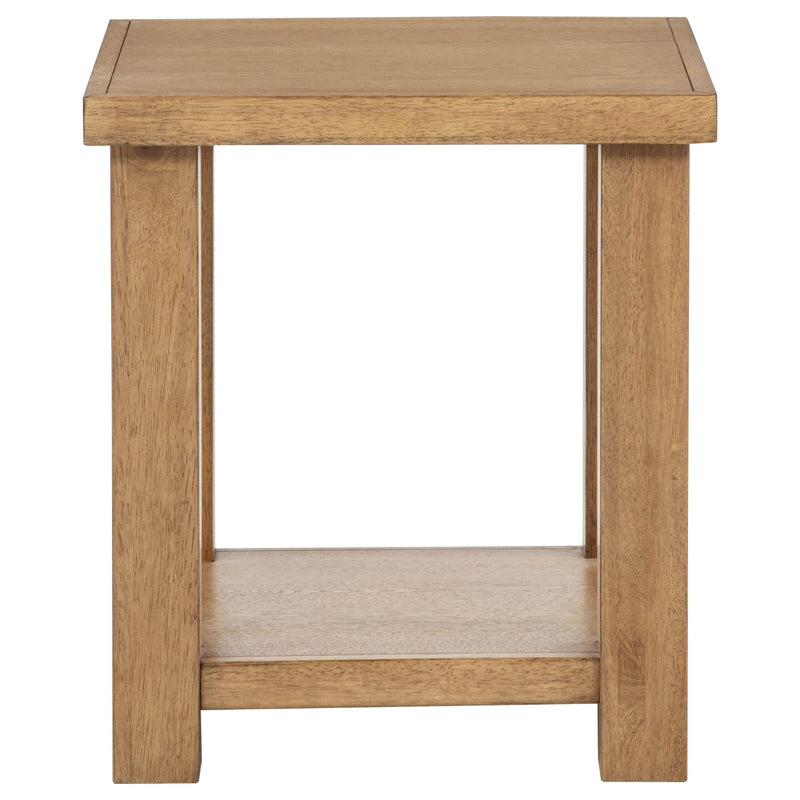 Beasley 3-Piece Wood Coffee Table Set Golden Oak - 723328-S3