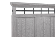 Beckett Rustic Gray Footboard Bench Panel Bedroom Set - DMV FurnitureBedroom Set