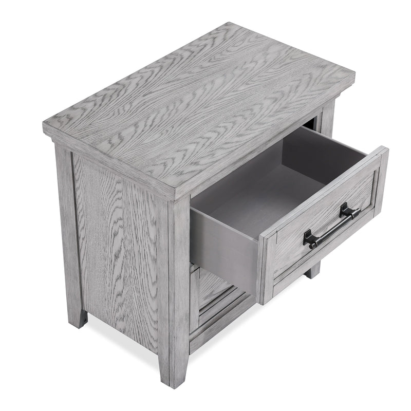 Beckett Rustic Gray Footboard Bench Panel Bedroom Set - DMV FurnitureBedroom Set