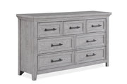 Beckett Rustic Gray Footboard Bench Panel Bedroom Set - DMV FurnitureBedroom Set