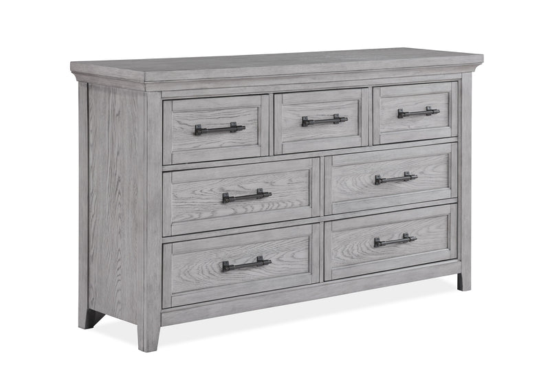 Beckett Rustic Gray Footboard Bench Panel Bedroom Set - DMV FurnitureBedroom Set