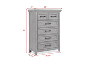 Beckett Rustic Gray Footboard Bench Panel Bedroom Set - DMV FurnitureBedroom Set