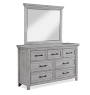 Beckett Rustic Gray Footboard Bench Panel Bedroom Set - DMV FurnitureBedroom Set