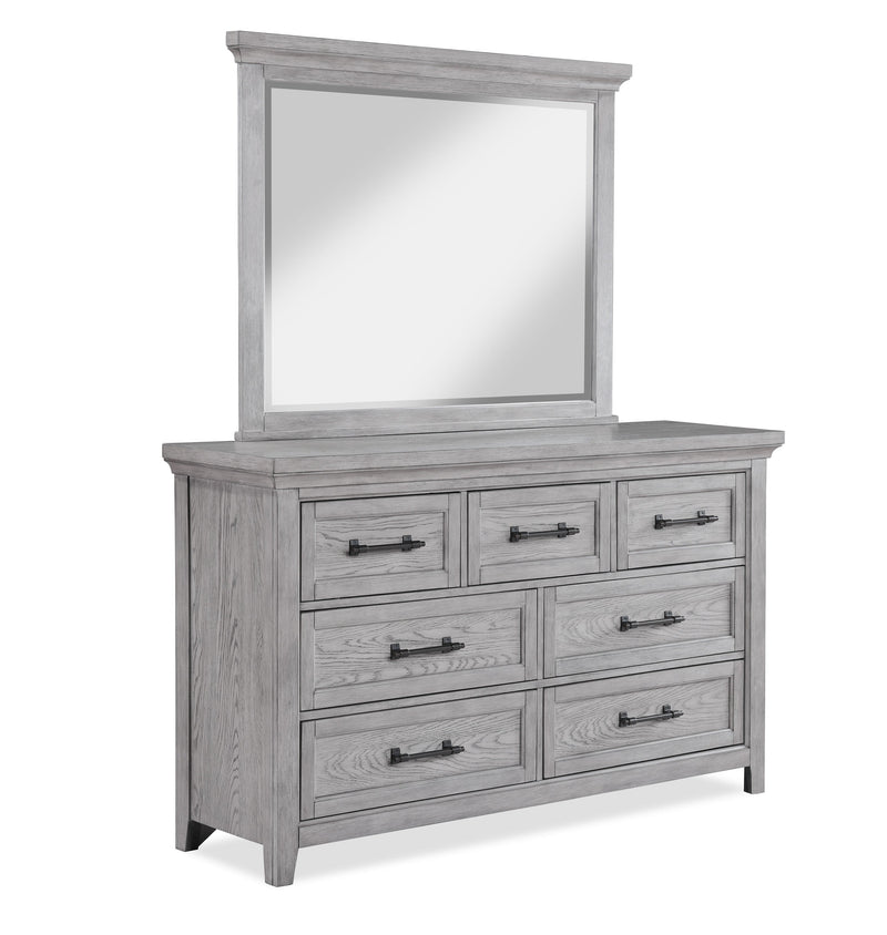 Beckett Rustic Gray Footboard Bench Panel Bedroom Set - DMV FurnitureBedroom Set