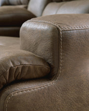 Beckley Place Earth Power Reclining Loveseat with Console - PC9180218