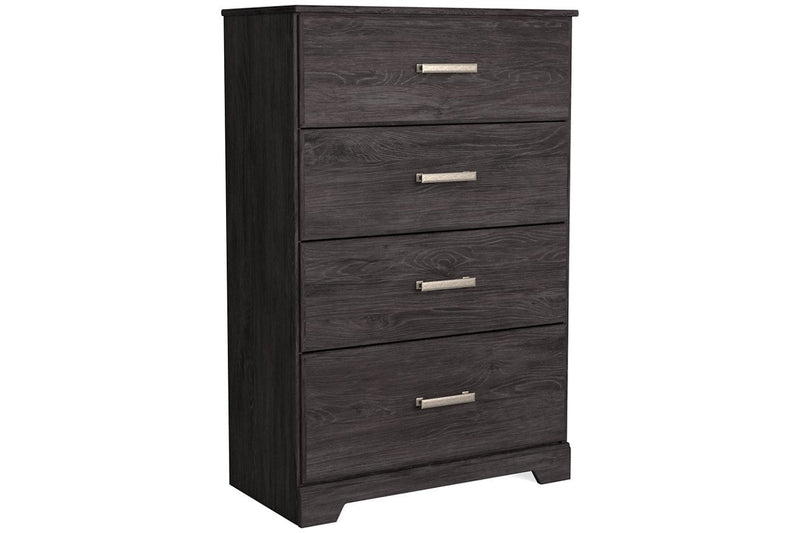 Belachime Black Chest of Drawers - DMV FurnitureChest