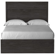 Belachime Black Full Panel Bed - DMV FurnitureFull Bed