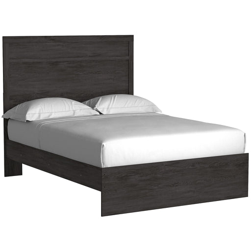 Belachime Black Full Panel Bed - DMV FurnitureFull Bed