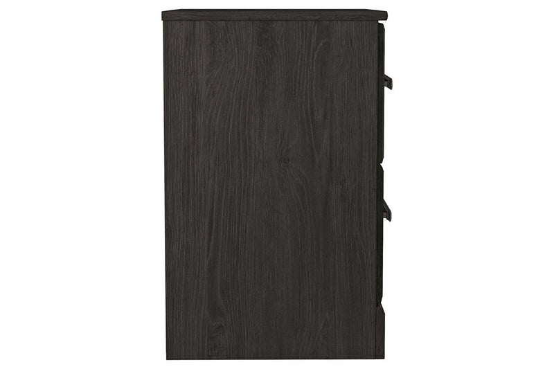 Belachime Black Nightstand - DMV FurnitureNightstand
