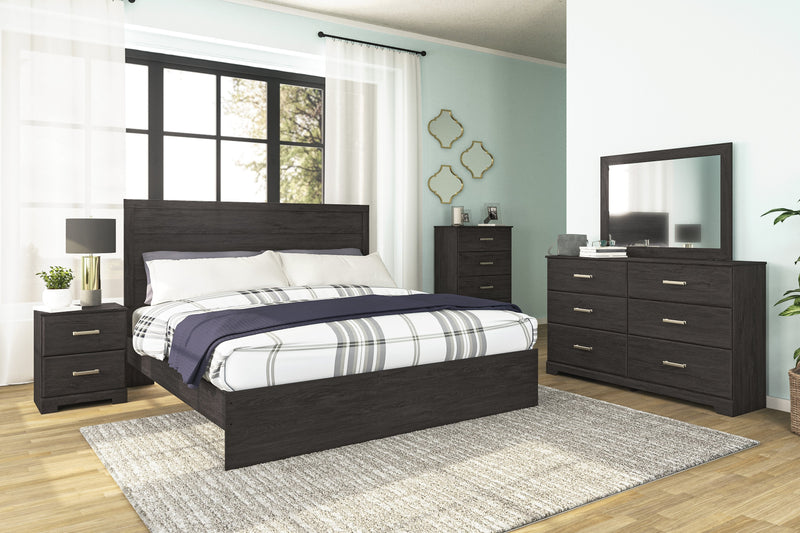 Belachime Black Panel Bedroom Set - DMV FurnitureBedroom Set