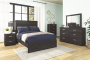 Belachime Black Panel Youth Bedroom Set - DMV FurnitureYouth Bedroom Set