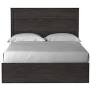 Belachime Black Queen Panel Bed - DMV FurnitureQueen Bed