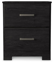 Belachime Charcoal King Panel Bed, Dresser, Chest and 2 Nightstands - B2589B14