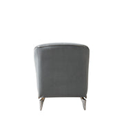 Belinda Gray Velvet Chair [ETA: 1/15] - BELINDAGRAY-CHAIR
