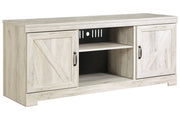 Bellaby Whitewash 4 - Piece Entertainment Center - DMV FurnitureEntertainment Center