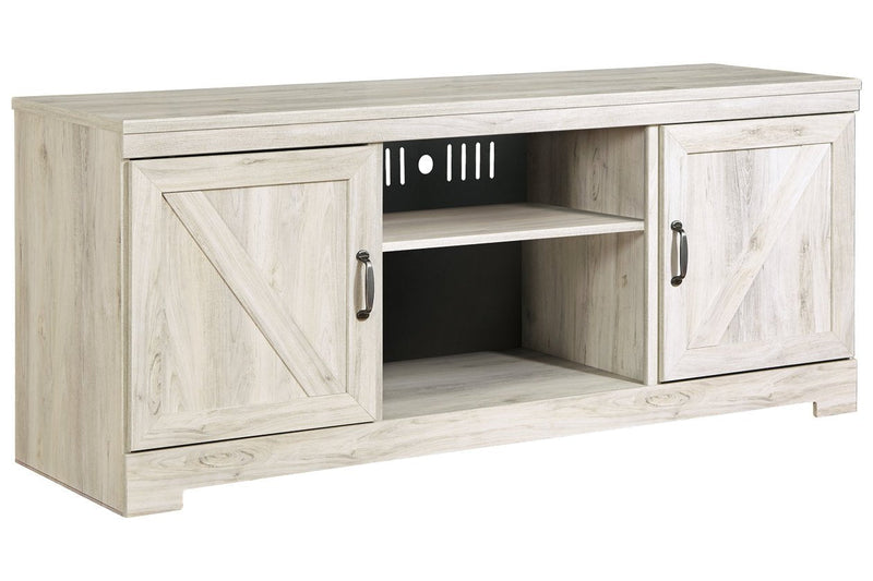 Bellaby Whitewash 4 - Piece Entertainment Center - DMV FurnitureEntertainment Center