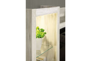 Bellaby Whitewash 4 - Piece Entertainment Center with Electric Fireplace - DMV FurnitureEntertainment Center