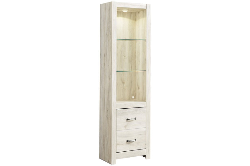 Bellaby Whitewash 4 - Piece Entertainment Center with Fireplace - DMV FurnitureEntertainment Center