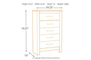 Bellaby Whitewash Chest of Drawers - DMV FurnitureChest