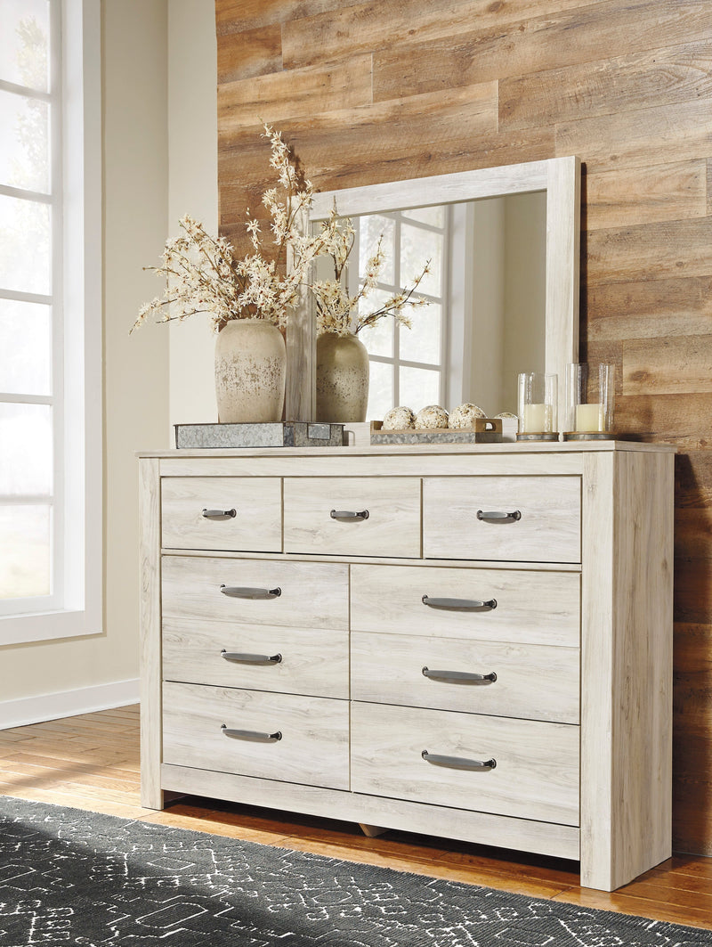 Bellaby Whitewash Footboard Storage Platform Bedroom Set - DMV FurnitureBedroom Set