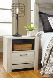 Bellaby Whitewash Footboard Storage Platform Bedroom Set - DMV FurnitureBedroom Set