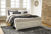Bellaby Whitewash King Panel Bed - DMV FurnitureKing Bed