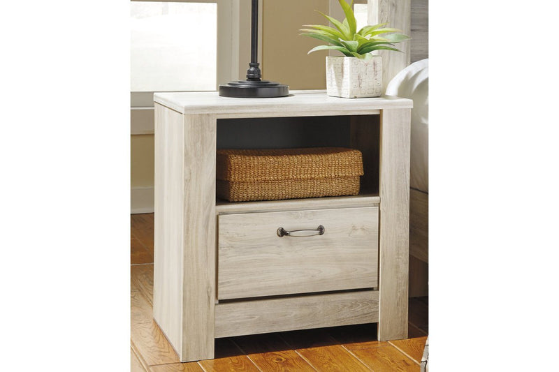 Bellaby Whitewash Nightstand - DMV FurnitureNightstand
