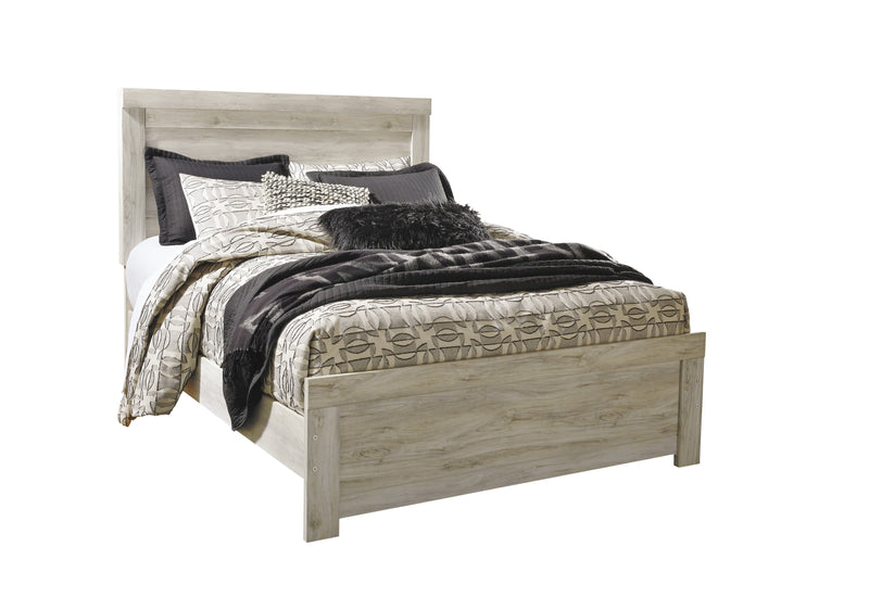 Bellaby Whitewash Queen Panel Bed - DMV FurnitureQueen Bed