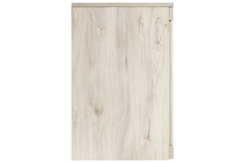 Bellaby Whitewash TV Stand with Electric Fireplace - DMV FurnitureTV Stand