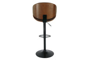 Bellatier Brown Adjustable Height Bar Stool - DMV FurnitureBarstool