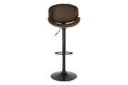 Bellatier Brown Adjustable Height Bar Stool - DMV FurnitureBarstool