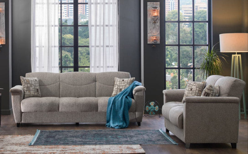 Aspen Aristo Light Brown Living Room Set