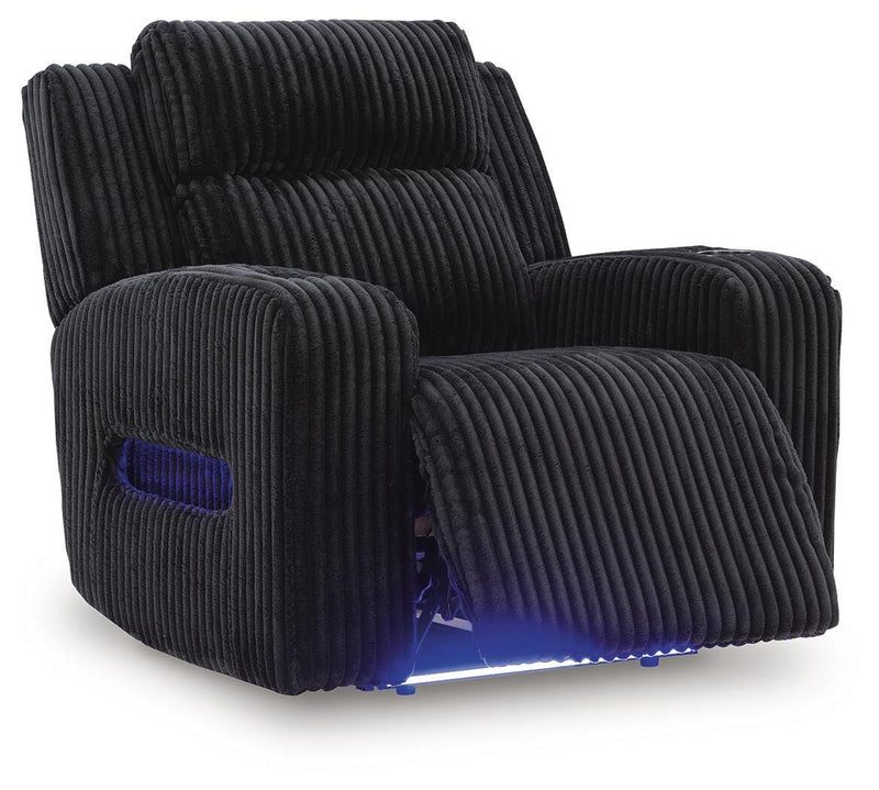 Belvarrow Black Power Recliner - PC6420213