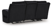 Belvarrow Black Power Reclining Sofa - PC6420215