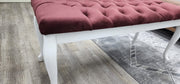 Bench With Wood Legs in Grey-Walnut - 790-BENCH-H12