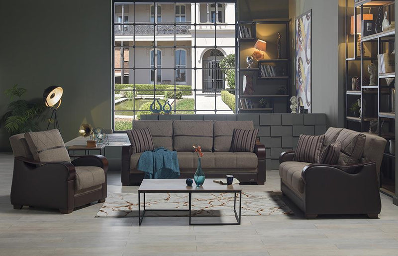 Bennett Redeyef Brown Living Room Set