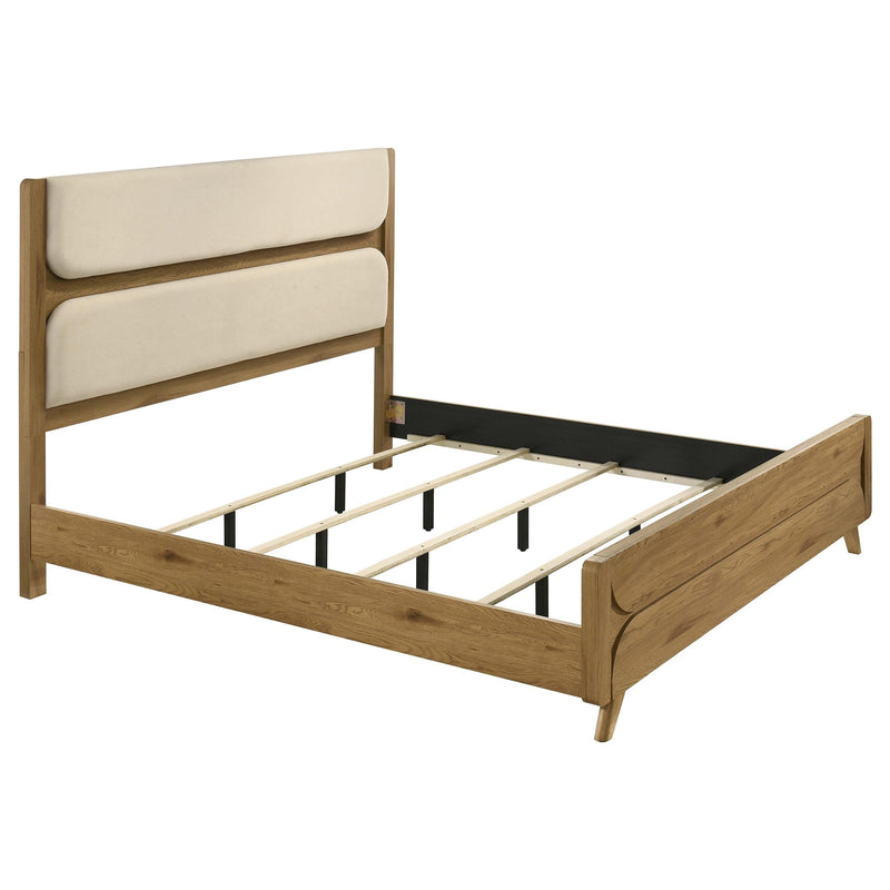 Bennett 5-piece Eastern King Bedroom Set Light Oak - 222901KE-S5