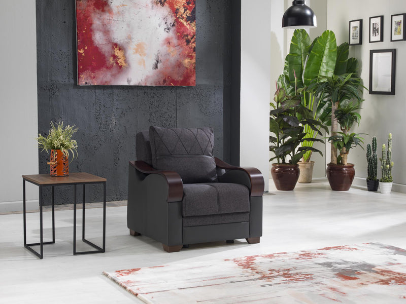 Bennett Nar Antrasit Living Room Set