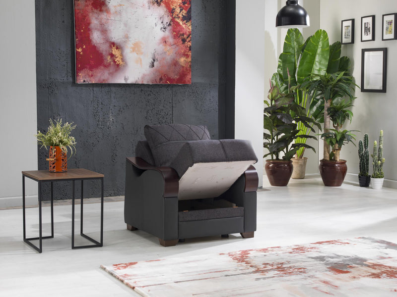 Bennett Nar Antrasit Living Room Set