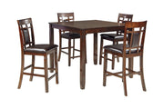Bennox Brown Counter Height Dining Table and Bar Stools (Set of 5) - DMV FurnitureCounter Height Table