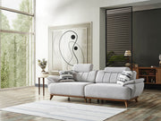 Bentley 4-pieces (2 Sofa & 2 Chair) Livingroom in Cream - 200-ELIF-BEN-A570-3311