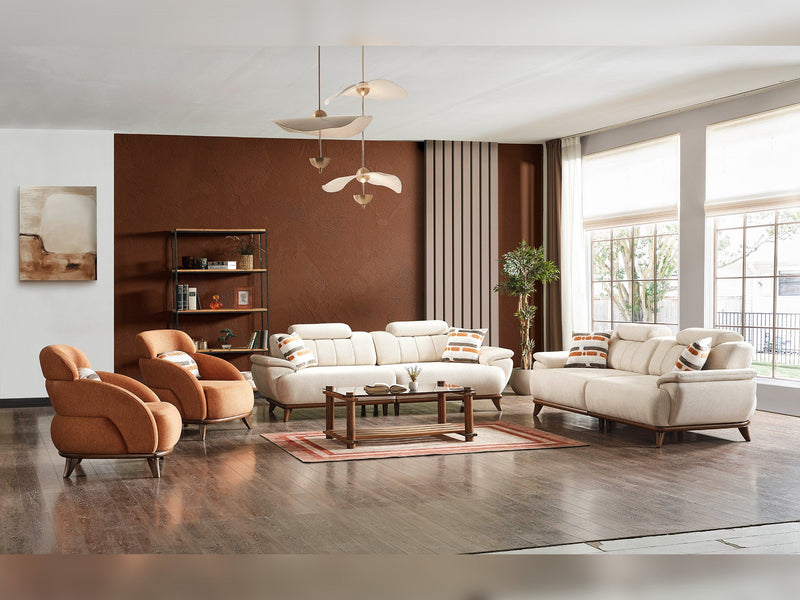 Bentley Chair in Brick - 200-ELIF-BEN-A570-B