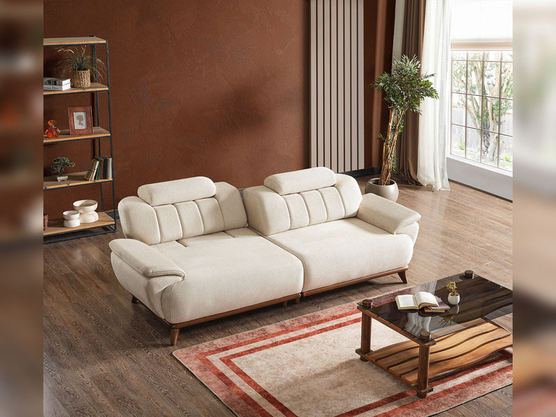Bentley Convertible Sofa in Light Grey - 200-ELIF-BEN-A571-3