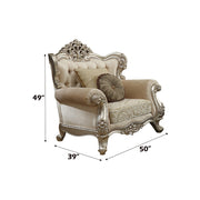 Bently Chair W/2 Pillows(Same Lv01581) - 50662