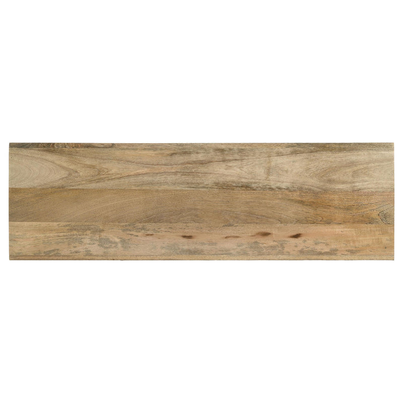 Benton Rectangular Solid Wood Sofa Console Table Natural - 704839