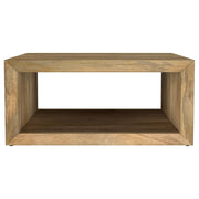 Benton Square Solid Mango Wood Coffee Table Natural - 706838