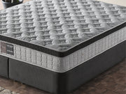 Bergama Storage Bed With Headboard - Queen in Light Grey - 200-ELIF-BER-150-EY354-SB