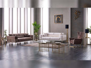 Berlin Convertible Sofa in Brown - 200-SAN-BER-BRO-3