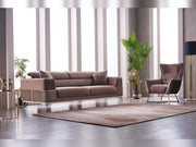 Berlin Convertible Sofa in Grey - 200-SAN-BER-GRE-3